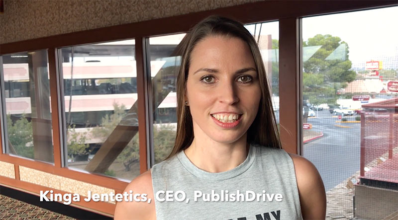 Kinga Jentetics on PublishDrive’s services for authors