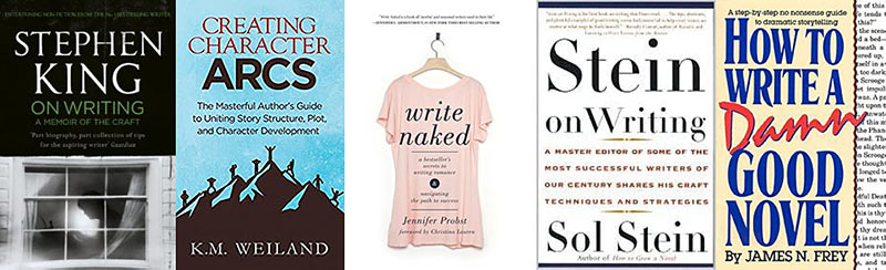 Bestselling authors turn to these books about writing when they need a boost
