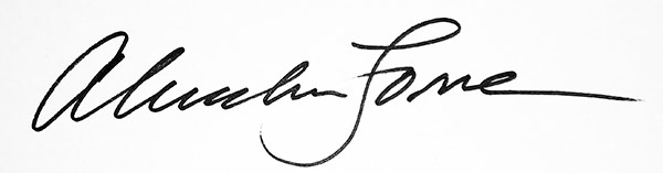 Alessandra signature