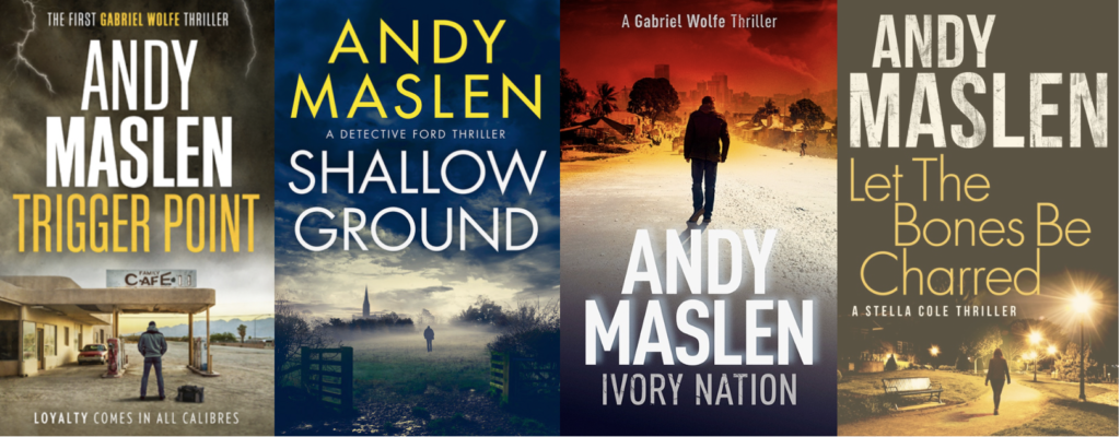 Andy Maslen thrillers