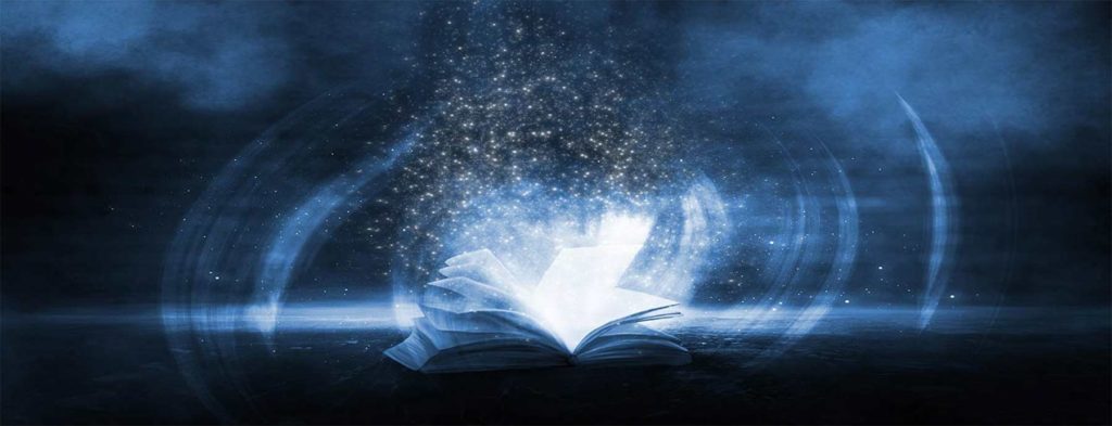 book image with AI fairy dust