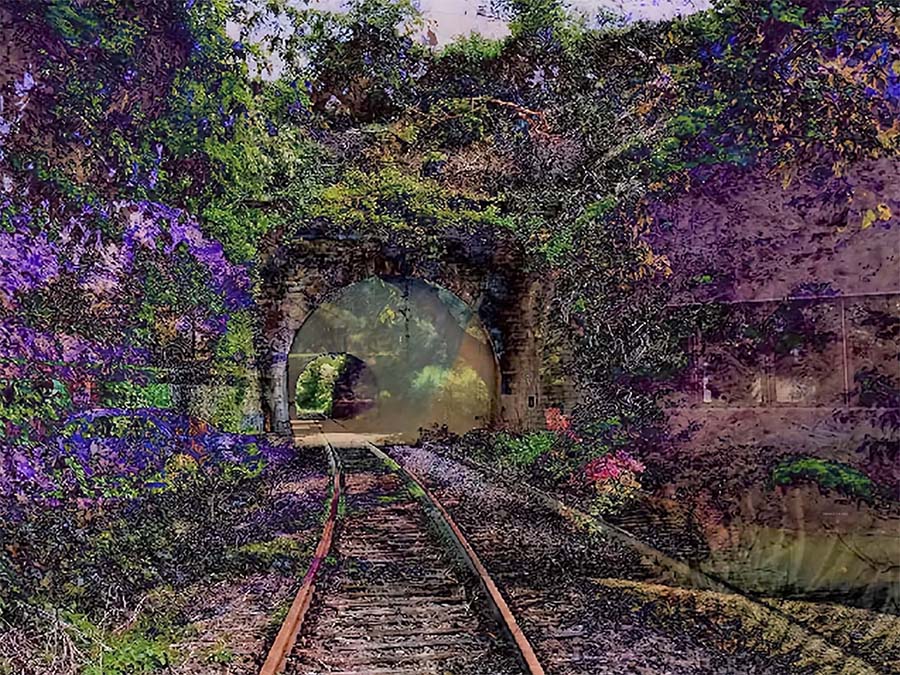 "A Recent Entrance to Paradise," an image generated by Steven Thaler’s Creativity Machine, was at the center of the court ruling.
